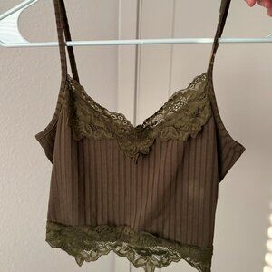 Dark Green Cami